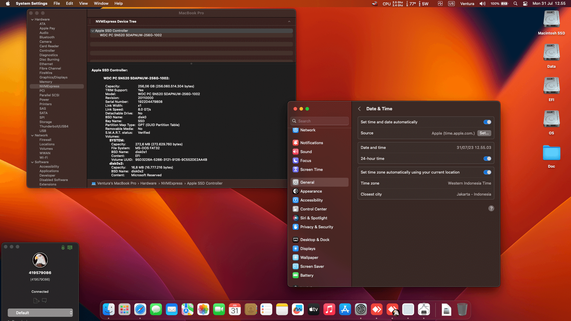Asus TUF Gaming FX505DD DR5N6 [AMD Ryzen 5 3550H + Radeon Vega 8 + I2C]   OpenCore 1